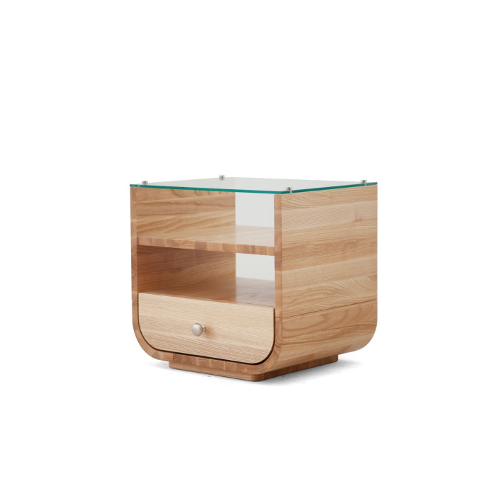 Тумба Еверлі зі склом