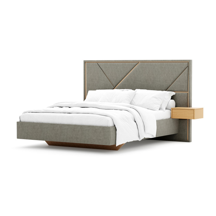 Ліжко Стронг з матрасом та тумбочками