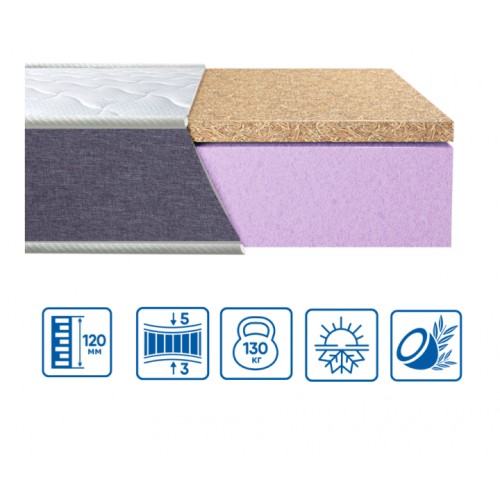 Матрас BRAVE "FOAM-COCOS"