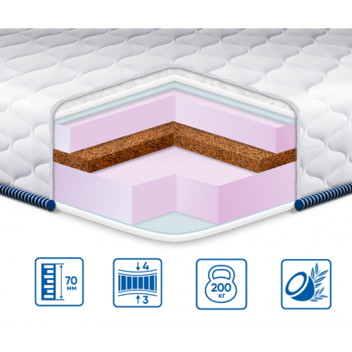 Топпер cocos-mix жаккард